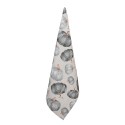 Clayre & Eef Asciugamani da cucina 50x70 cm Grigio Cotone Zucca