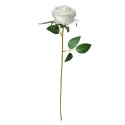 Clayre & Eef Fiore artificiale Rosa 50 cm Bianco Plastica