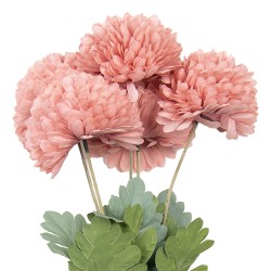 Clayre & Eef Kunstblume 43 cm Rosa Kunststoff