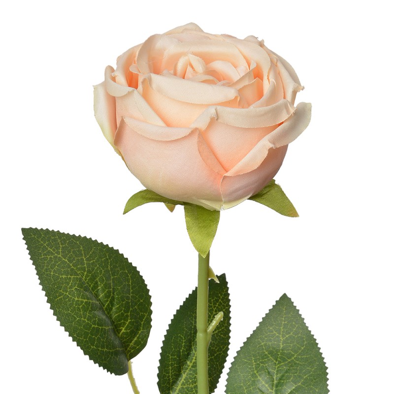 Clayre & Eef Artificial Flower Rose 61 cm Orange Plastic