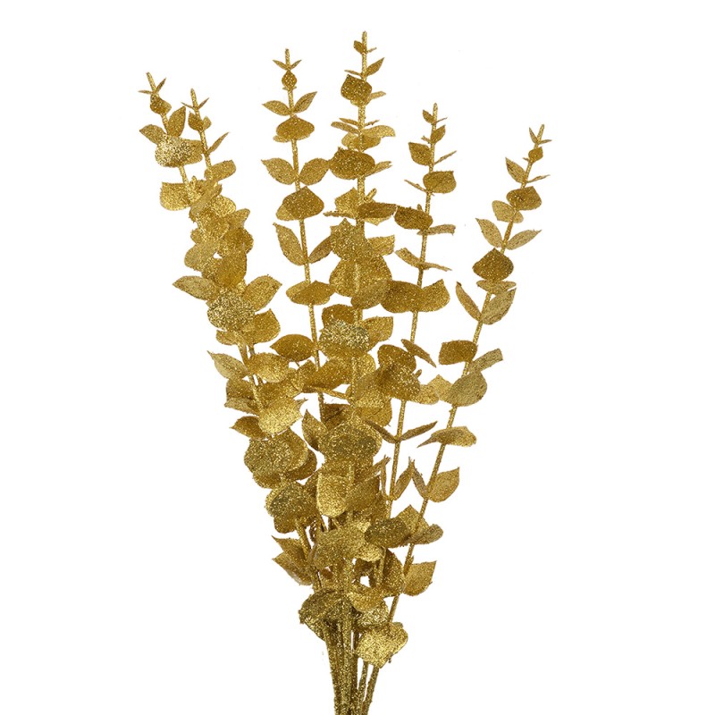 Clayre & Eef Fiore artificiale 46 cm Color oro Plastica