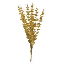 Clayre & Eef Fiore artificiale 46 cm Color oro Plastica