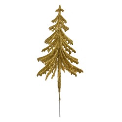 Clayre & Eef Artificial Plant 37 cm Gold colored Plastic