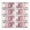 Clayre & Eef Napkins 16x18 cm Purple Paper