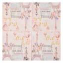 Clayre & Eef Serviettes Papier set de 20 33x33 cm Rose