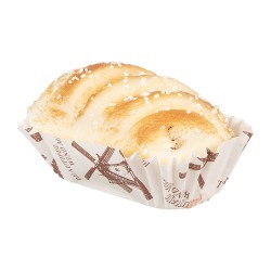 Clayre & Eef Decoration Cookie 10x5x5 cm Yellow Plastic