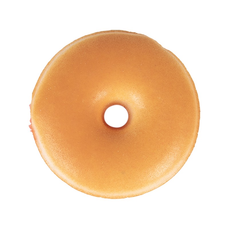 Clayre & Eef Dekoration Donut Ø 6x2 cm Rot Kunststoff