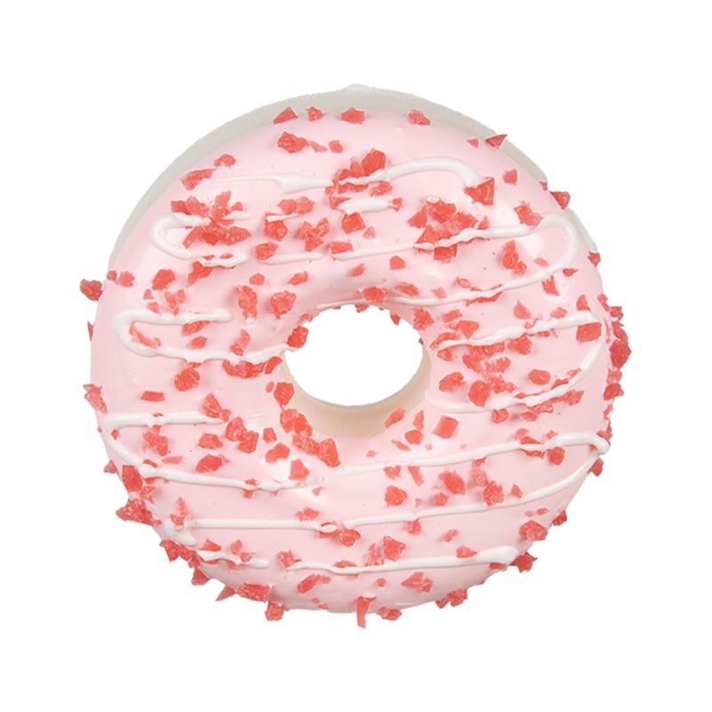 Clayre & Eef Dekoration Ø 8x3 cm Rosa Kunststoff