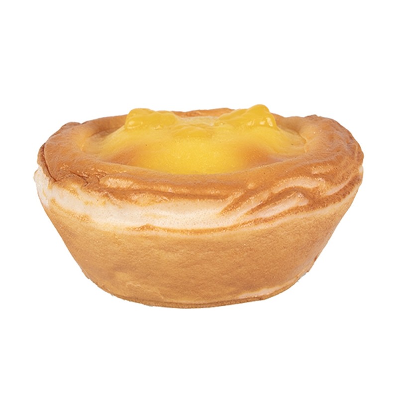 Clayre & Eef Decorazione Biscotto Ø 8x4 cm Marrone Giallo  Plastica