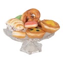 Clayre & Eef Decorazione Biscotto Ø 8x4 cm Marrone Giallo  Plastica