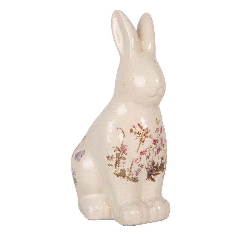 Clayre & Eef Decoratie Beeld 13x10x21 cm Beige Keramiek