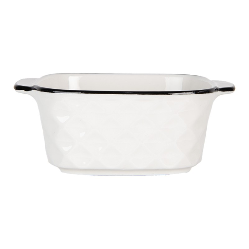 Clayre & Eef Bowl 275 ml White Ceramic