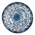 Clayre & Eef Kom 350 ml Wit Blauw Keramiek
