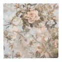 Clayre & Eef Napkins Paper Set of 20 33x33 cm Blue Beige Flowers