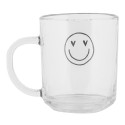 Clayre & Eef Theeglas 200 ml Transparant Glas Smile