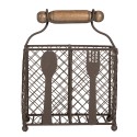 Clayre & Eef Besteckhalter 19x11x24 cm Braun Metall