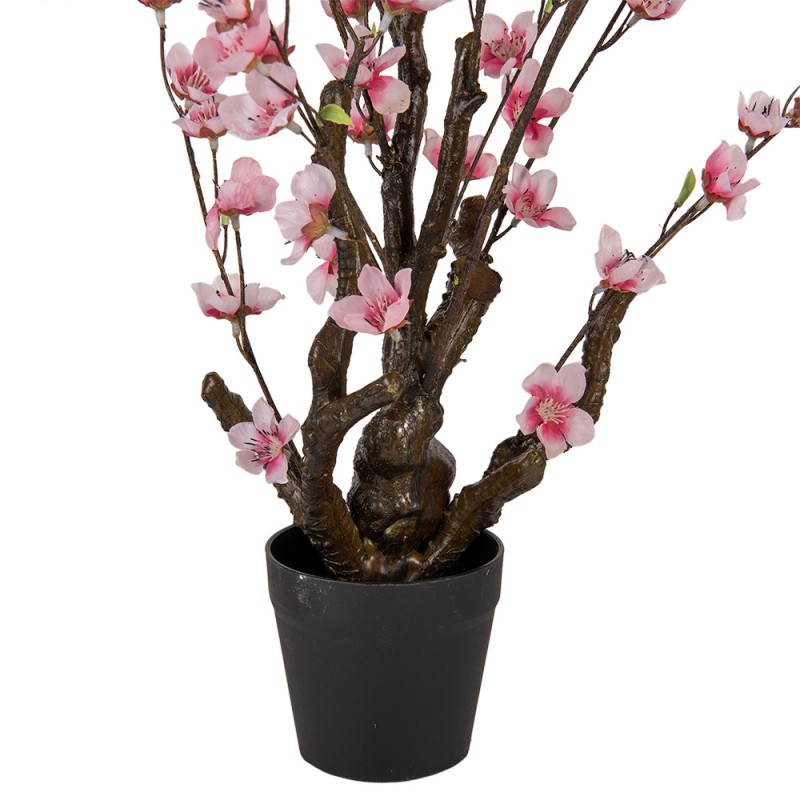 Clayre & Eef Fleur de cerisier artificielle 70 cm Rose Plastique