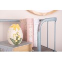 Clayre & Eef Decoratie Beeld Ei 9x8x10 cm Beige Kunststof