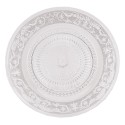 Clayre & Eef Dinerbord  Ø 23 cm Glas Rond