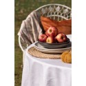 Clayre & Eef Placemat Ø 35x1 cm Brown Yellow Seagrass Round
