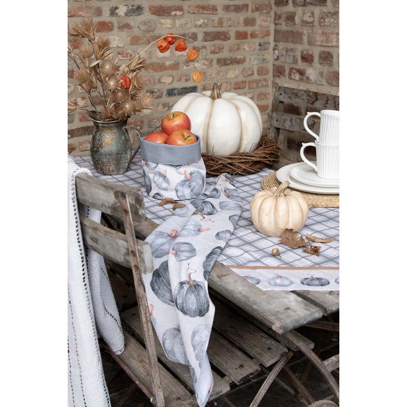 Clayre & Eef Placemat Ø 35x1 cm Brown Yellow Seagrass Round