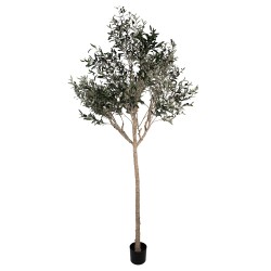 Clayre & Eef Ulivo artificiale 240 cm Verde Plastica