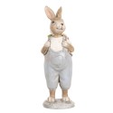 Clayre & Eef Statuetta decorativa Coniglio 17 cm Beige Plastica