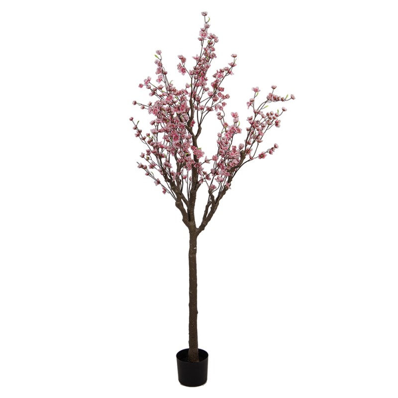 Clayre & Eef Künstliche Kirschblüte 185 cm Rosa Kunststoff