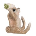 Clayre & Eef Statuetta decorativa Coniglio 6x5x7 cm Beige Plastica
