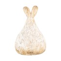 Clayre & Eef Statuetta decorativa Coniglio 10x9x14 cm Beige Plastica