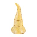 Clayre & Eef Decorative Figurine Gnome 4x4x8 cm Yellow Plastic