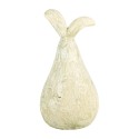 Clayre & Eef Figurine décorative Lapin Ø 9x16 cm Vert Plastique
