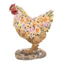 Clayre & Eef Decorative Figurine Chicken 27x16x31 cm Brown Plastic
