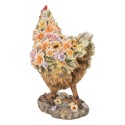 Clayre & Eef Decorative Figurine Chicken 27x16x31 cm Brown Plastic
