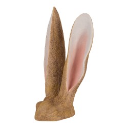 Clayre & Eef Dekorationsfigur Kaninchen 22x16x34 cm Braun Kunststoff