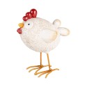Clayre & Eef Decorative Figurine Chicken 11 cm White Plastic