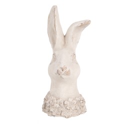 Clayre & Eef Decorative Figurine Rabbit 24 cm Beige Stone