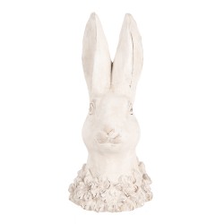 Clayre & Eef Decorative Figurine Rabbit 24 cm Beige Stone