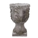 Clayre & Eef Blumentopf Ø 16x24 cm Grau Stein