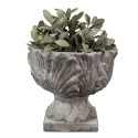 Clayre & Eef Fioriera Ø 20x17 cm Grigio Pietra