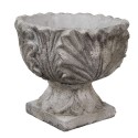 Clayre & Eef Fioriera Ø 20x17 cm Grigio Pietra
