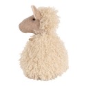 Clayre & Eef Deurstopper Schaap 20x21x28 cm Beige Stof