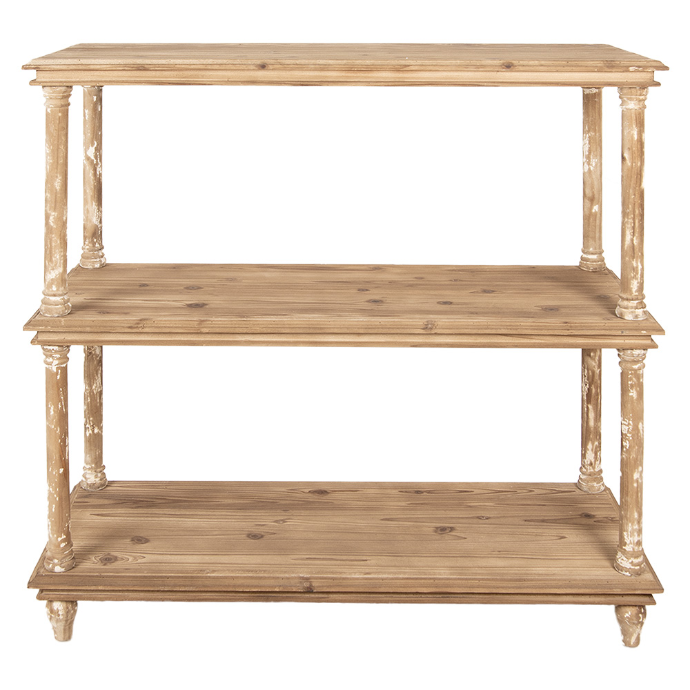 Clayre&Eef Kast 110x40x113 cm Bruin Hout afbeelding