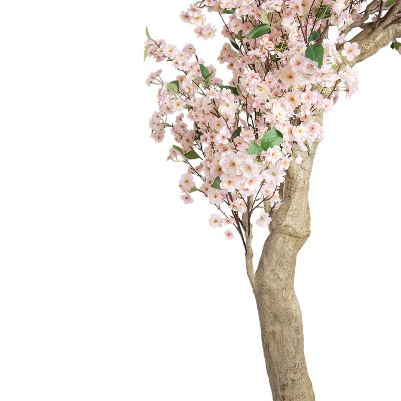 Clayre & Eef Fleur de cerisier artificielle 320 cm Gris Blanc Plastique