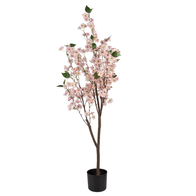 Clayre & Eef Kunst-Kirschblüte 120 cm Rosa Kunststoff
