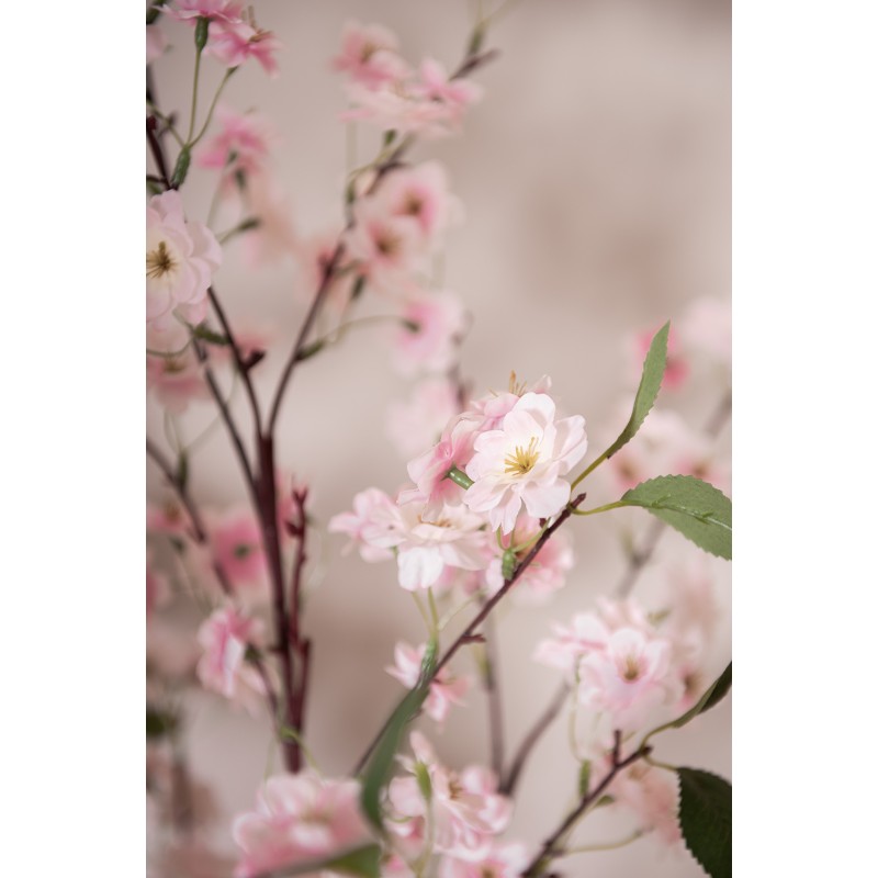 Clayre & Eef Kunst-Kirschblüte 120 cm Rosa Kunststoff