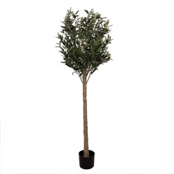 Clayre & Eef Künstlicher Olivenbaum 165 cm Grün Kunststoff