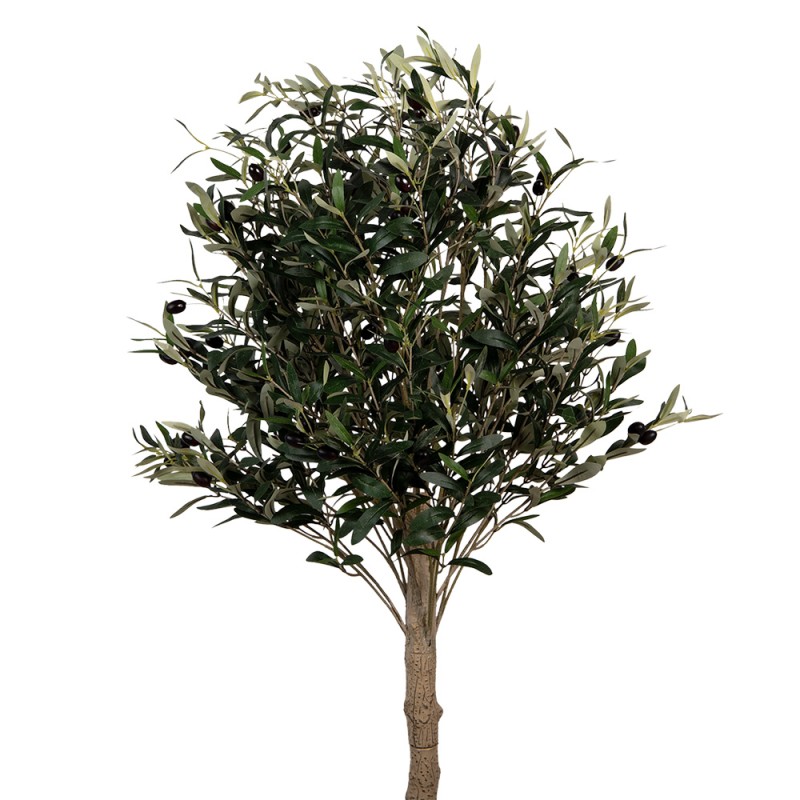 Clayre & Eef Künstlicher Olivenbaum 165 cm Grün Kunststoff