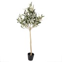 Clayre & Eef Künstlicher Olivenbaum 90 cm Grün Kunststoff