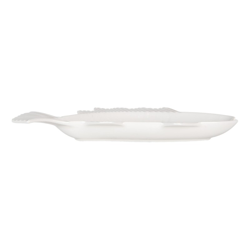 Clayre & Eef Bowl Fish 150 ml White Ceramic
